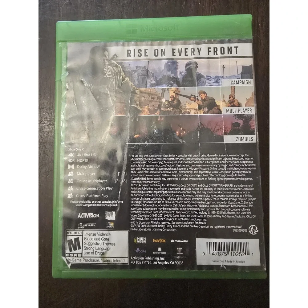 Call of Duty: Vanguard - Microsoft Xbox One / Series‎ X Tested